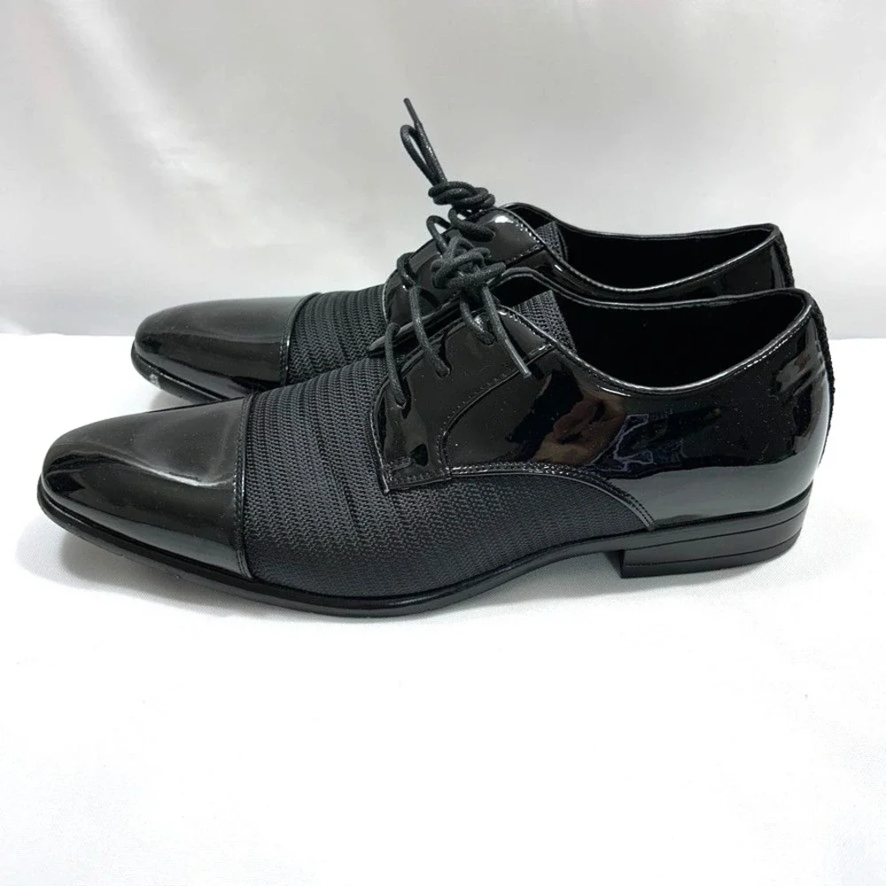 Stacy Adams Pharoah Cap Toe Oxford Men's Shoes Black US‎ 8.5M Wedding